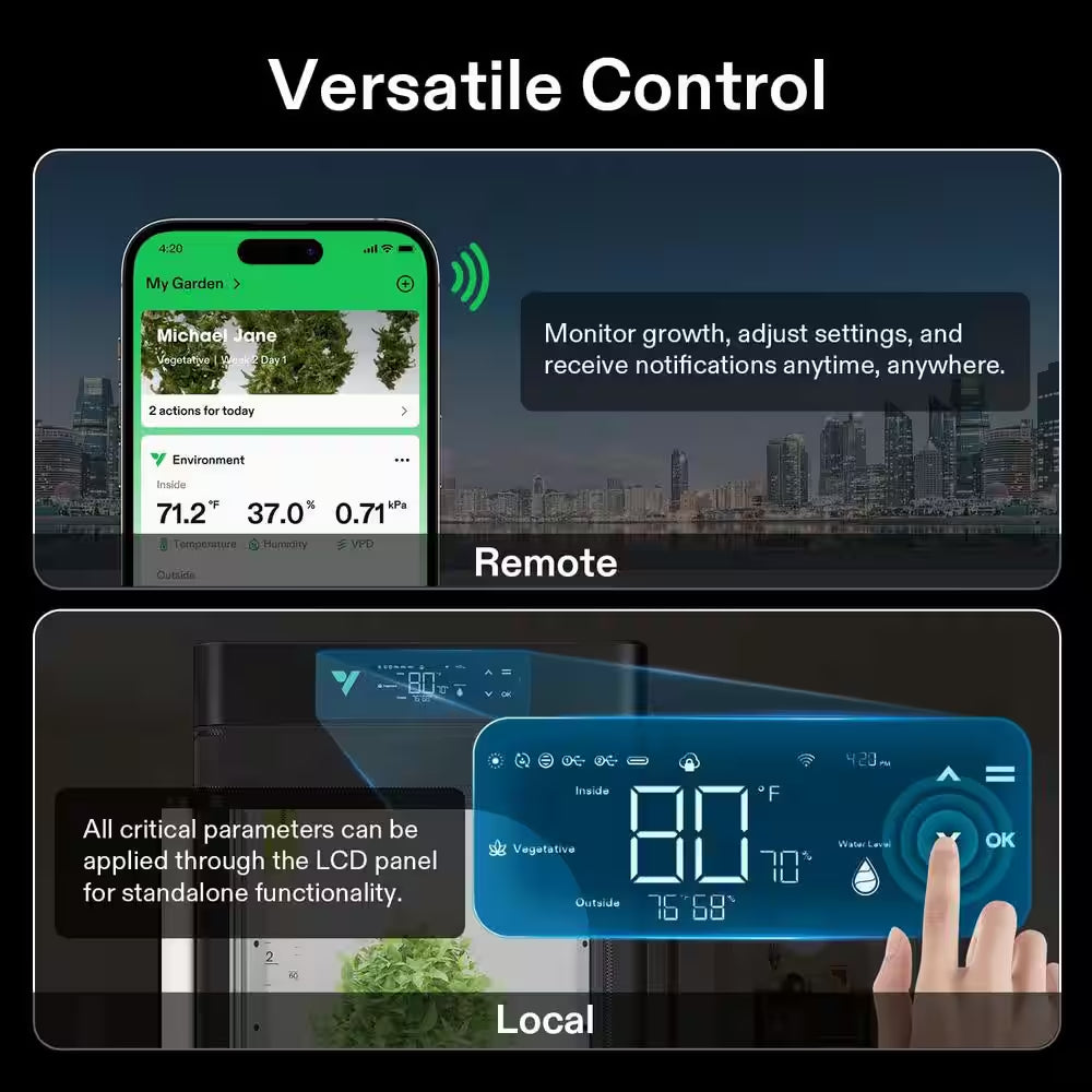 Vgrow All-In-One Smart Grow Box for Indoor Hydroponics