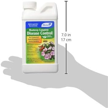 Monterey - Complete Disease Control - Fungicide & Bactericide for Control of Garden & Lawn Diseases, OMRI Listed for Organic Gardening - 1 Pint