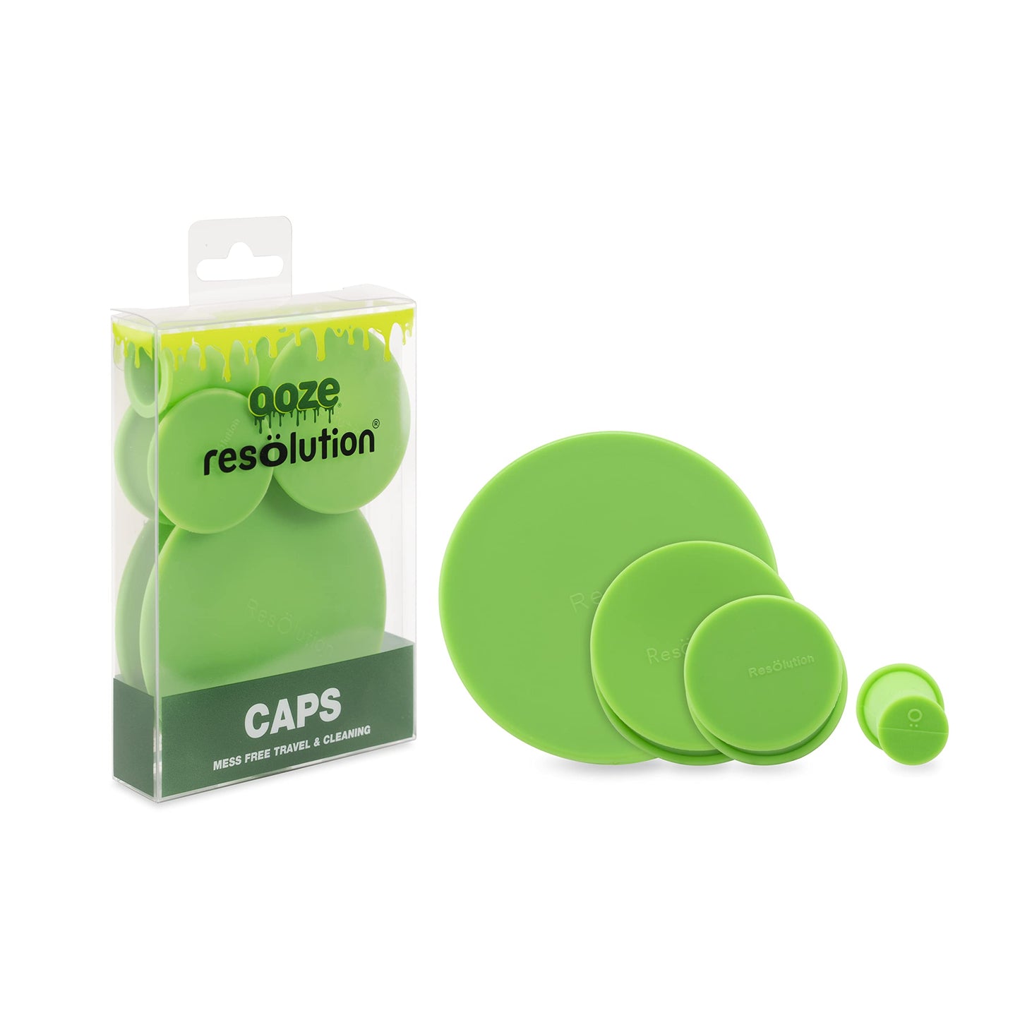 RESÖLUTION Ooze Resolution Gel Glass Cleaner (2 Pack 240ml Each) - Liquid Cleaning Solution Natural Clay-Based Non-Toxic Formula Glass and Metal Cleaner - Reusable - Non Abrasive Grunge Off