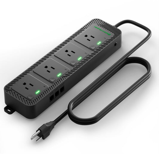 Mars Hydro iHub-Pro, 10AC Power Strip Kit, 10-Outlet All-in-One Smart Grow Room Hub, WiFi Environmental Control for Light, Temperature, Humidity & VPD