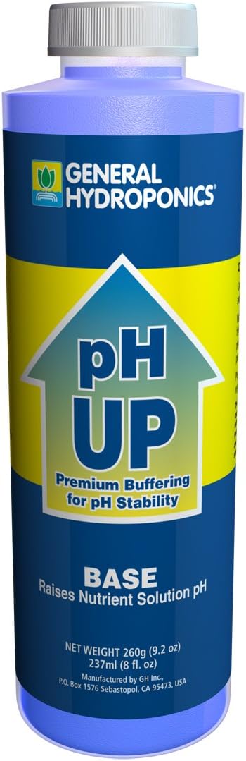 General Hydroponics pH Up - 8 Fl Oz Liquid Treatment