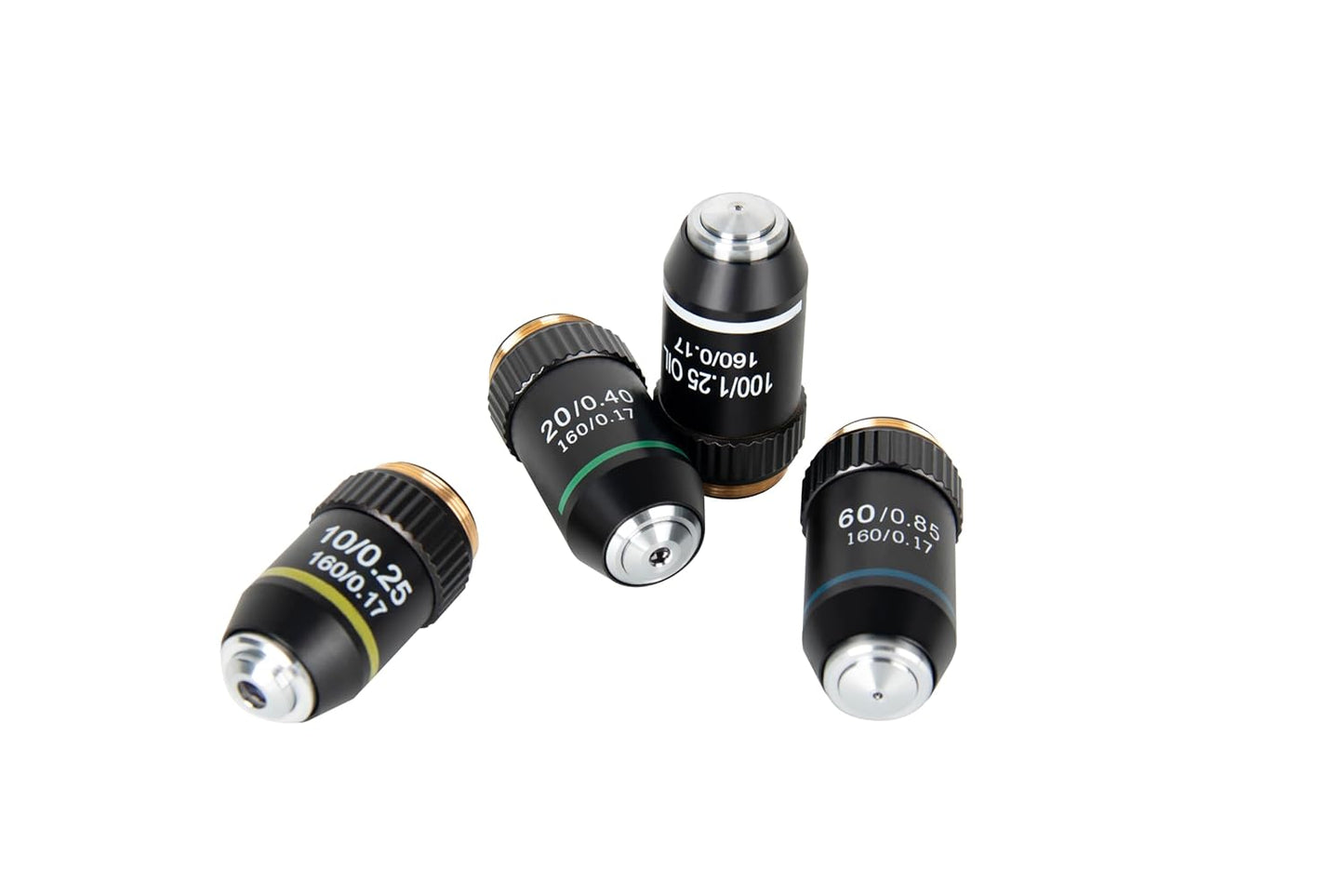 40X Objective Brass Achromatic 195 Objective Lens Clear Standard 20mm Thread Biological Microscope Objective Telescope Accessories