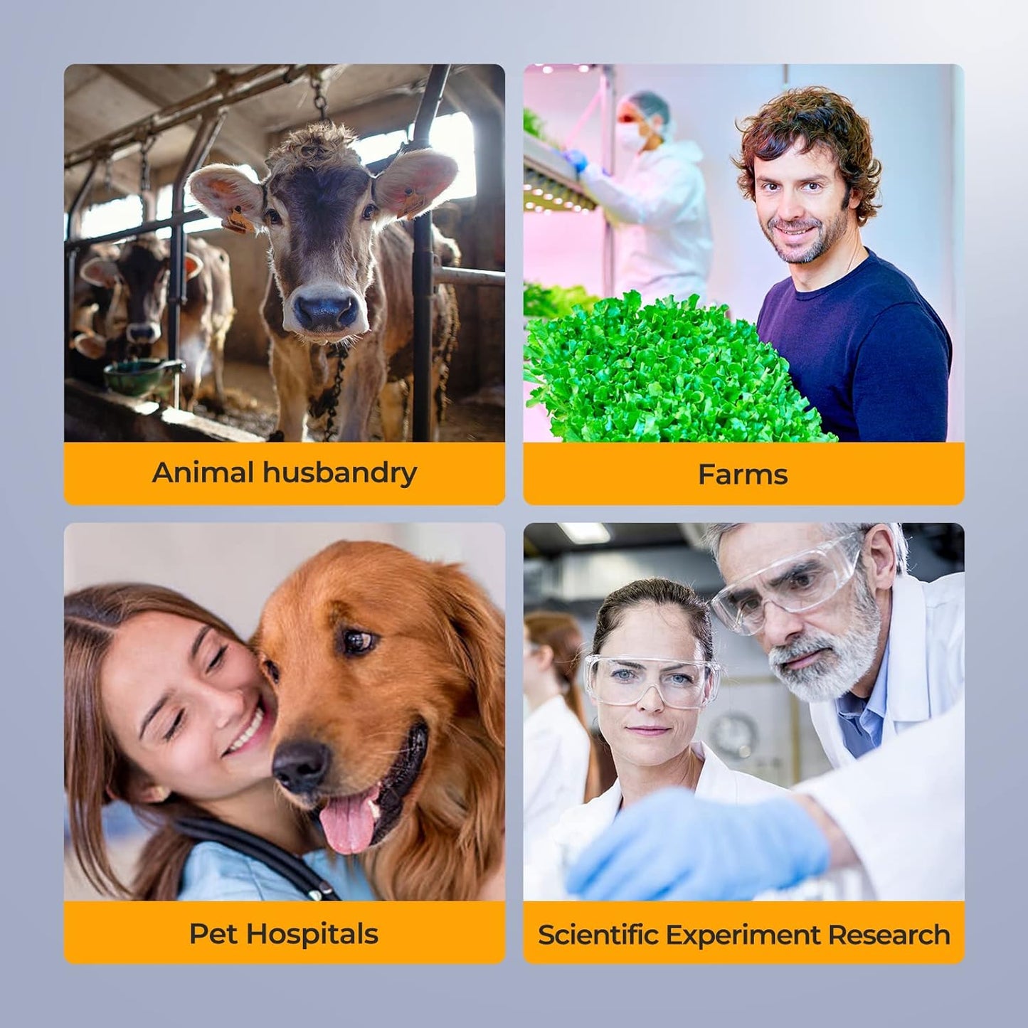 22x22mm Square Coverslips Cover Glass 100 Pcs Vabiooth Microscope Cover for Monocular Binocular Trinocular Microscopes