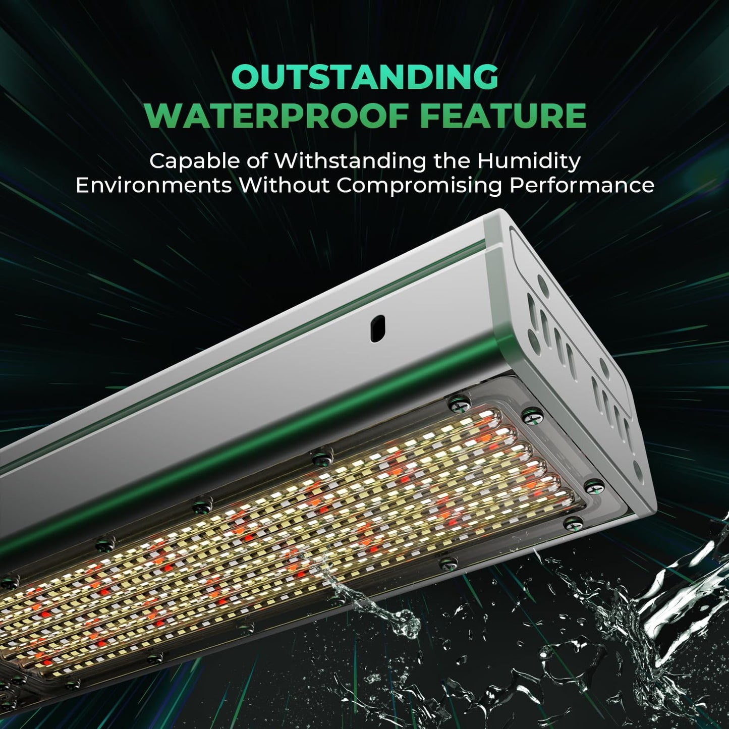MARS HYDRO SP3000 2x4 Grow Lights for Indoor Plants,Greenhouse Lights,Full Spectrum,Dimmable,Remote WiFi App Control,Daisy Chain Light for Greenhouse Farming Seedling Veg and Bloom for 4x2 Grow Tent