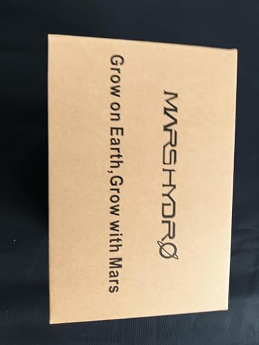 Mars Hydro M6 Grow Tent Fan, 10 Speeds Powerful Oscillating Clip Fan with Low Noise for Hydroponic Plants and Ventilation Circulation with Convenient APP/WiFi Control