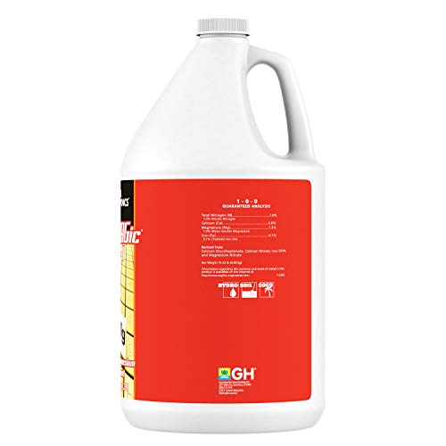 General Hydroponics CALiMAGic 1-0-0, Concentrated Blend Of Calcium & Magnesium, Secondary Nutrient Deficiencies Helps Prevent Blossom End Rot & Tip Burn, Clean, Soluble, 1-Gallon