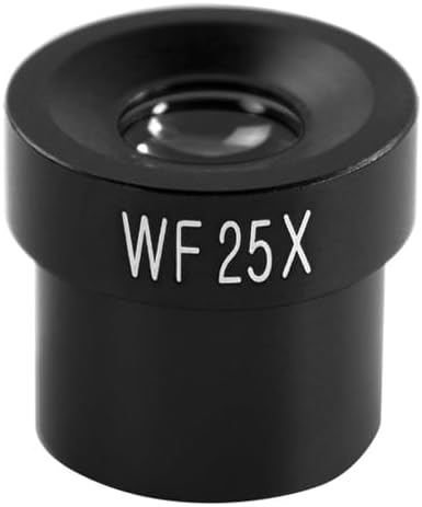 WF 25X Microscope Eyepiece Accessories 23mm Mounting Size (One Piece)