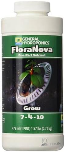 General Hydroponics FloraNova Grow 1 pt Organic Liquid Fertilizer
