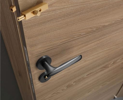 Door Locks Metal Latc Flat Keyed Pin Metal Latch Double Round Head Keyway Combination Parallel Key