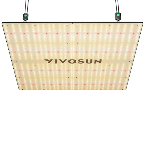 VIVOSUN VS2000 LED Grow Light with Full Spectrum Diodes & Brand Driver Dimmable Lights Sunlike for Seedling Veg & Bloom Plant Grow Lamps for 2x4/3x3 Grow Tent