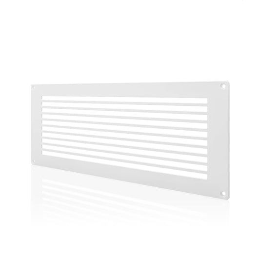 AC Infinity Passive Ventilation Grille 17", White, for PC Computer AV Electronic Equipment Cabinets, Rooms, and Closets