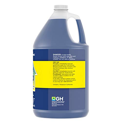 General Hydroponics pH Up and pH Down Liquids - Stabilize Nutrient pH in Hydroponics, 1 qt. Bottles