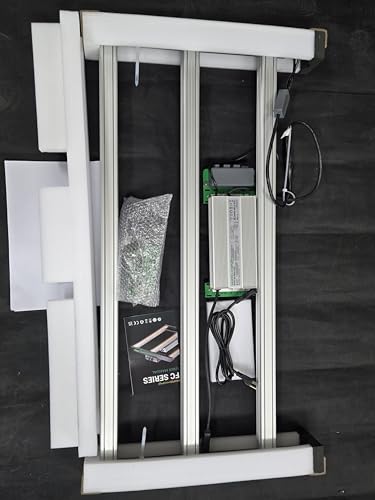 MARS HYDRO FC1500 EVO 150W, Samsung LM301H EVO LED Grow Light 2.3x2.3 ft Coverage Full Spectrum Daisy Chain Dimmable Bar Style Grow Lamp for Indoor Plants