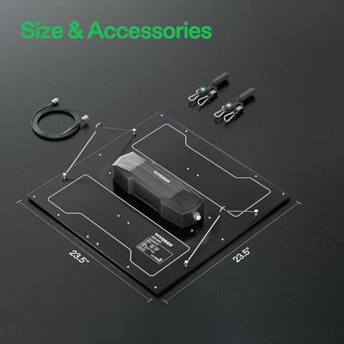 VIVOSUN VS2000 LED Grow Light with Full Spectrum Diodes & Brand Driver Dimmable Lights Sunlike for Seedling Veg & Bloom Plant Grow Lamps for 2x4/3x3 Grow Tent