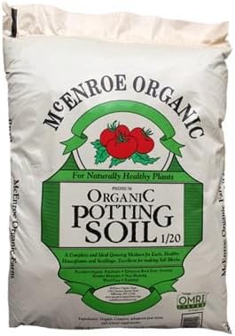 Premium Organic Potting Soil - OMRI Listed 35lbs