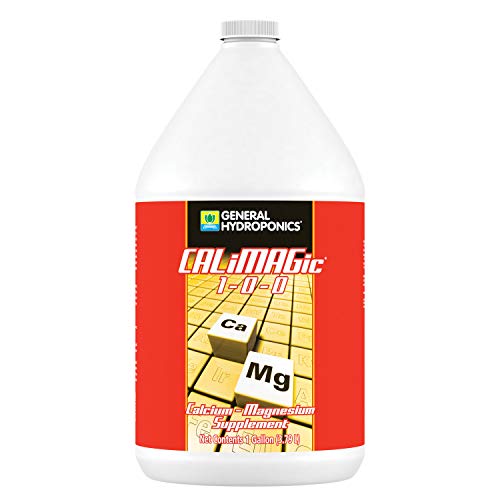 General Hydroponics CALiMAGic 1-0-0, Concentrated Blend Of Calcium & Magnesium, Secondary Nutrient Deficiencies Helps Prevent Blossom End Rot & Tip Burn, Clean, Soluble, 1-Gallon