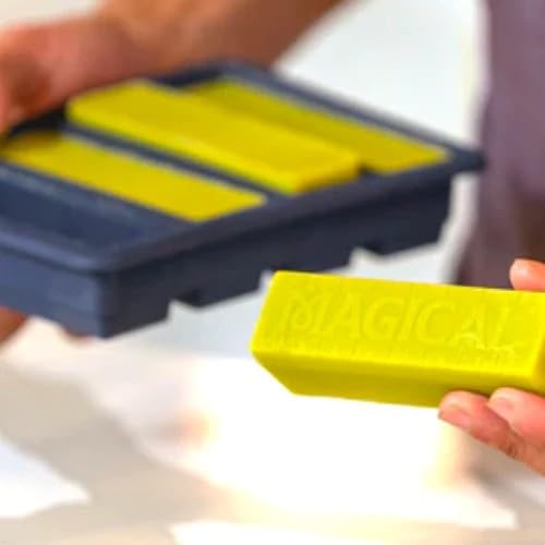 Magical Butter Silicone Non-Stick Tray – BPA-Free Mold for Easy Butter, Brownies, Granola & Chocolate Bars – Creates 8 Tbsp Sticks for Baking & Cooking