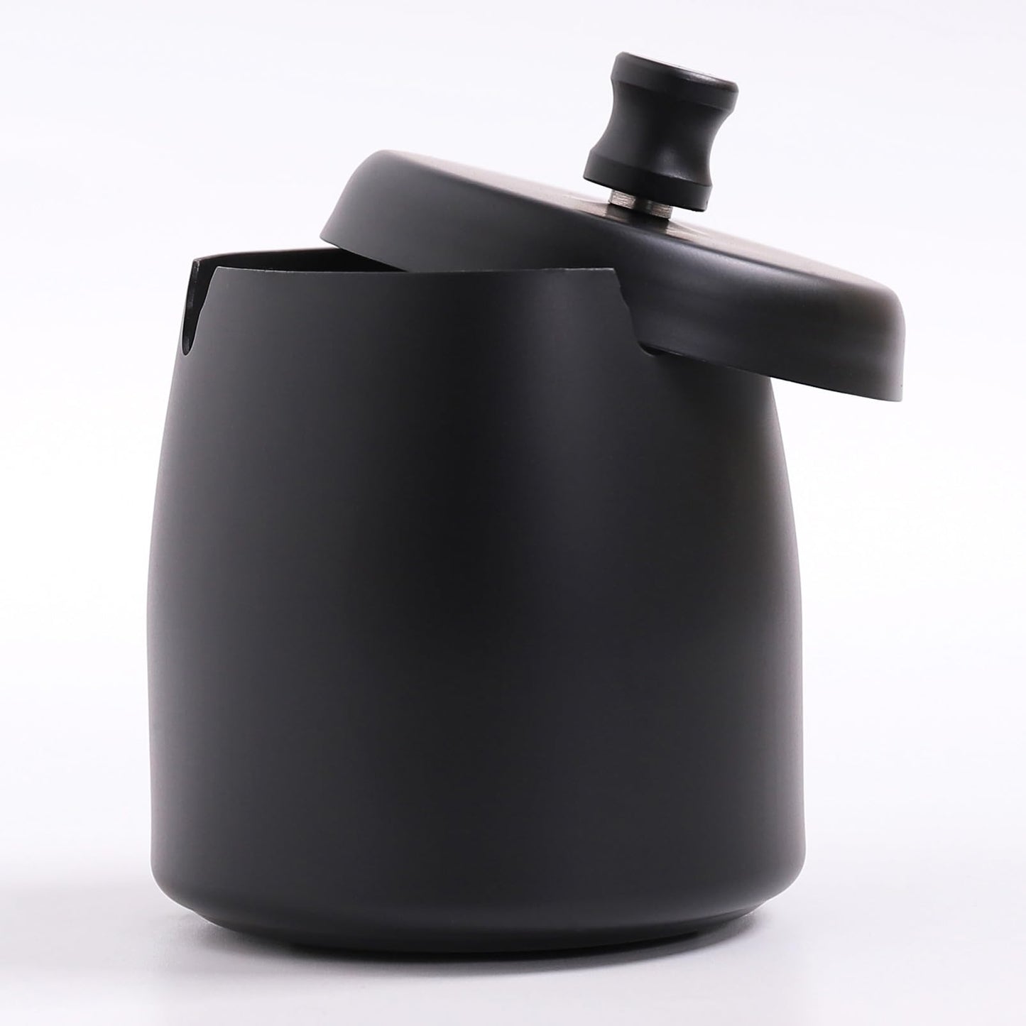 Ashtray with Lid for Cigarette, Stainless Steel Smokeless Odorless Windproof Ashtrays for Home Office Tabletop Outside Patio Outdoor Balcony(3.54"x3.0"x3.38")