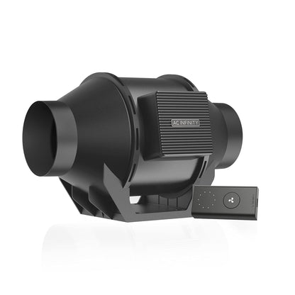 AC Infinity Inline Duct Fans with Controller Options