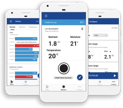 Bluelab Pulse Soil Moisture, Conductivity and Temperature Meter