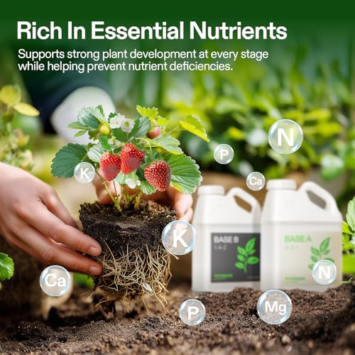 VIVOSUN Base A and B Liquid Nutrients, Size and Pack Options