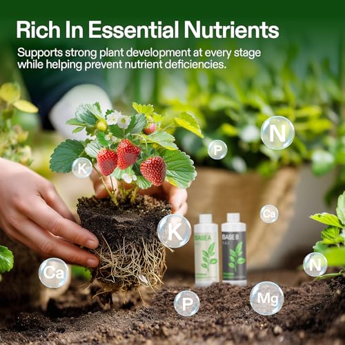VIVOSUN Base A and B Liquid Nutrients, Size and Pack Options