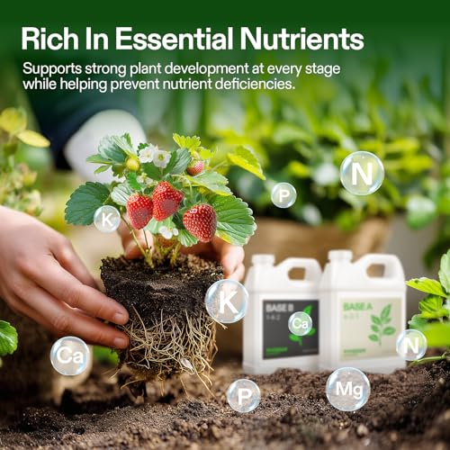 VIVOSUN Base A and B Liquid Nutrients, Size and Pack Options