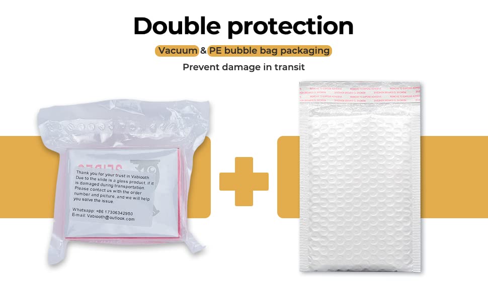 50 Pack 7500 Pcs Microscope Slides Kit, 2500 Pcs Pre-Cleaned Blank Microscope Slides and 5000 Pcs 22x22mm Square Coverslips Cover Glass for Monocular Binocular Trinocular Microscopes