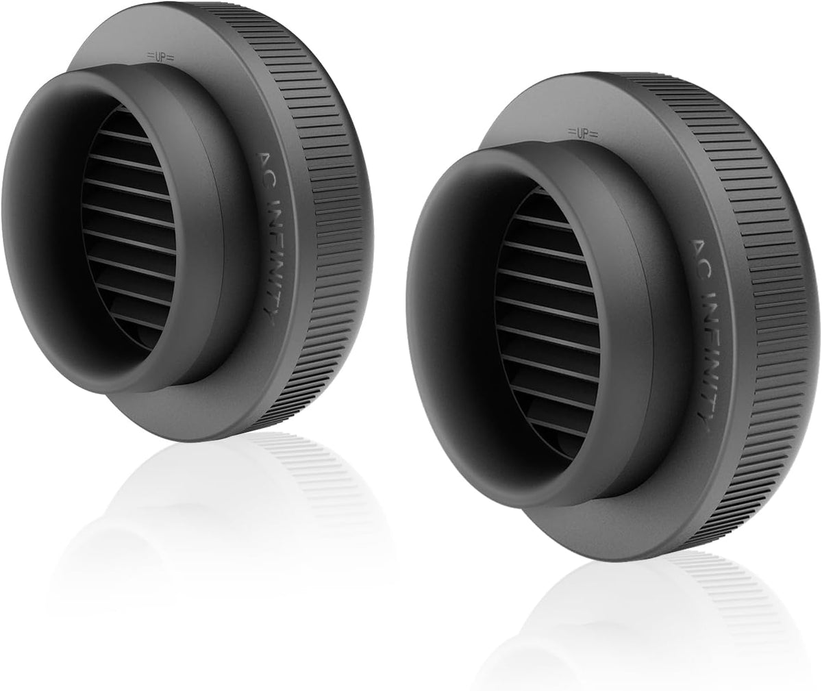 AC Infinity Grow Tent Duct Vent 6", with Light-Blocking Air Vents, 2-Pack