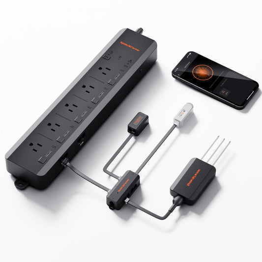 Spider Farmer GGS AC10 Power Strip Kits 10 AC APP-Based Controls Outlets