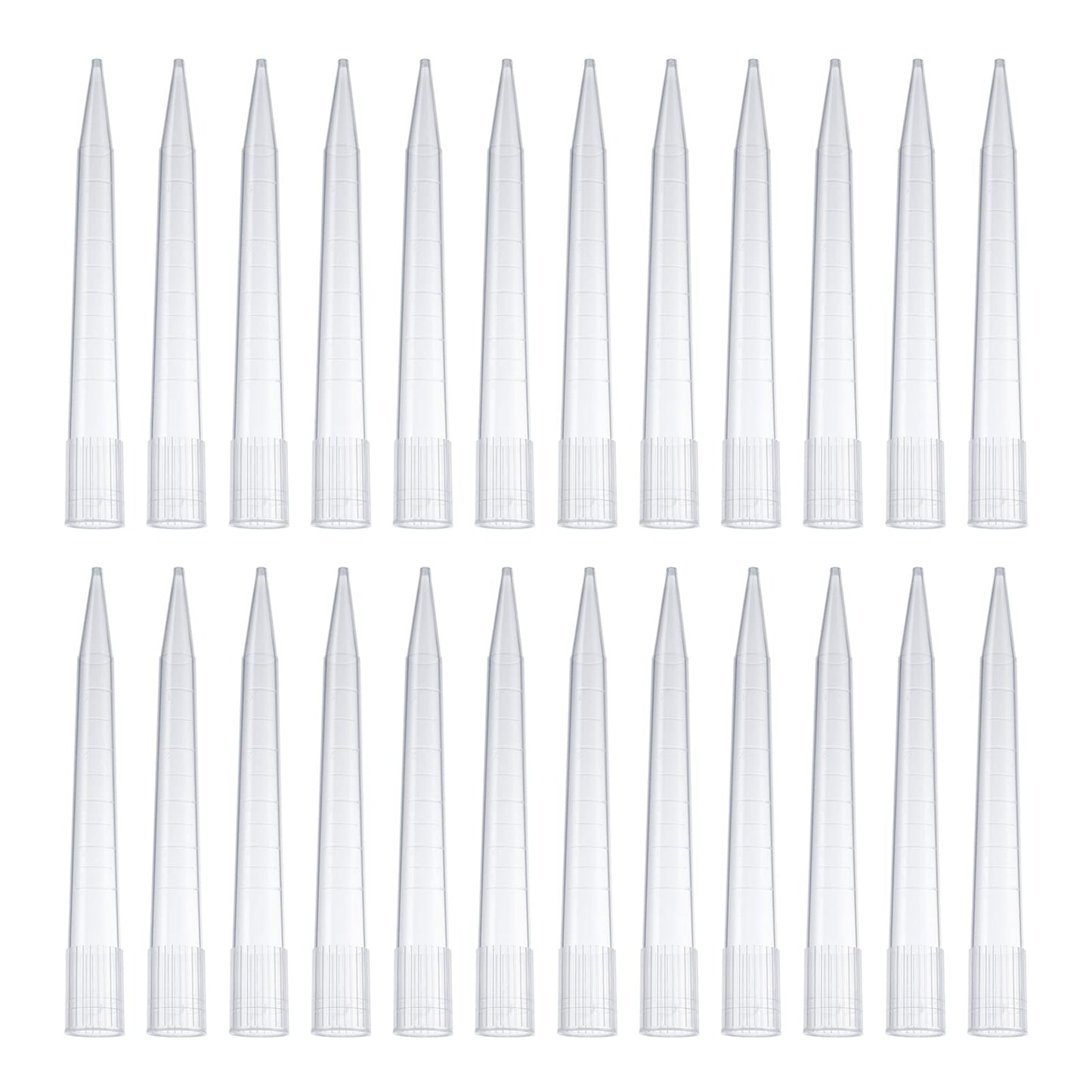 FOUR E'S SCIENTIFIC 10ml Pipette Tips Microchemical Disposable Liquid Pipettor Tips 10mL 100pcs Autoclavable Polypropylene (PP)