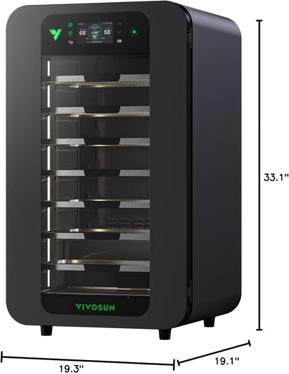 VIVOSUN VCure Smart Post-Harvest Box with Temp & Humidity Control