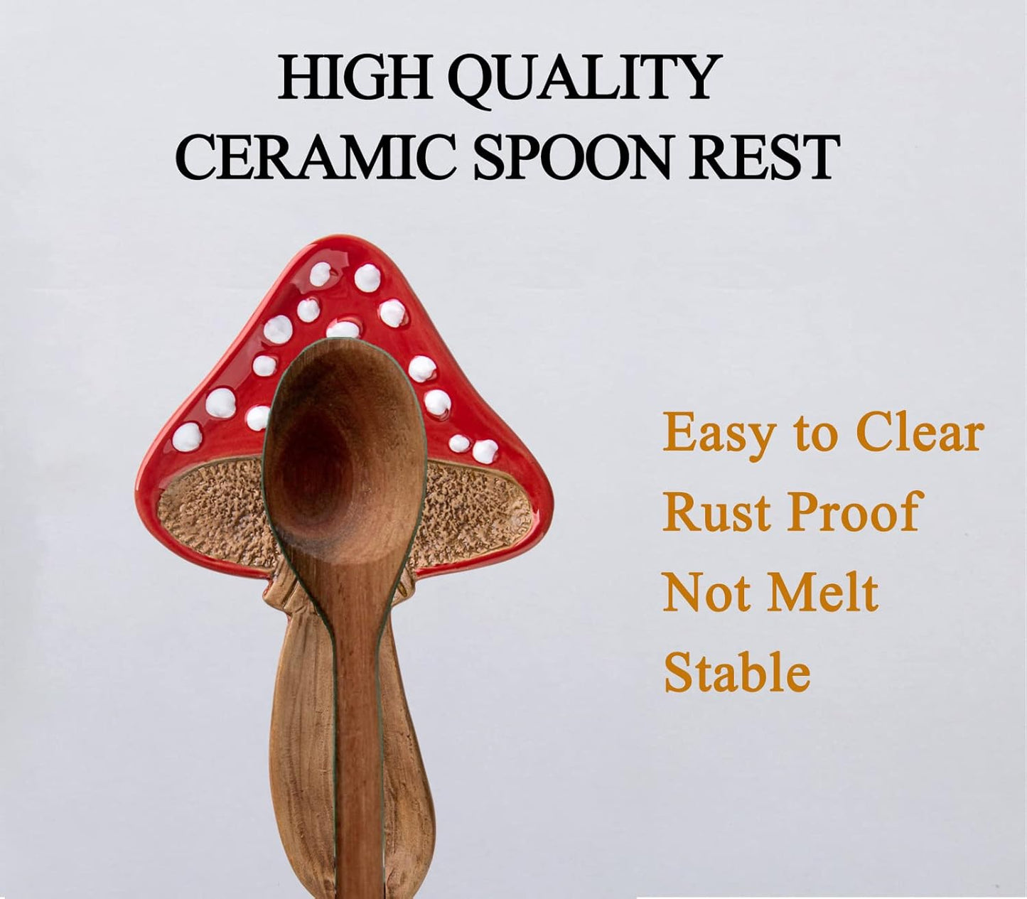 Mushroom Spoon Rest