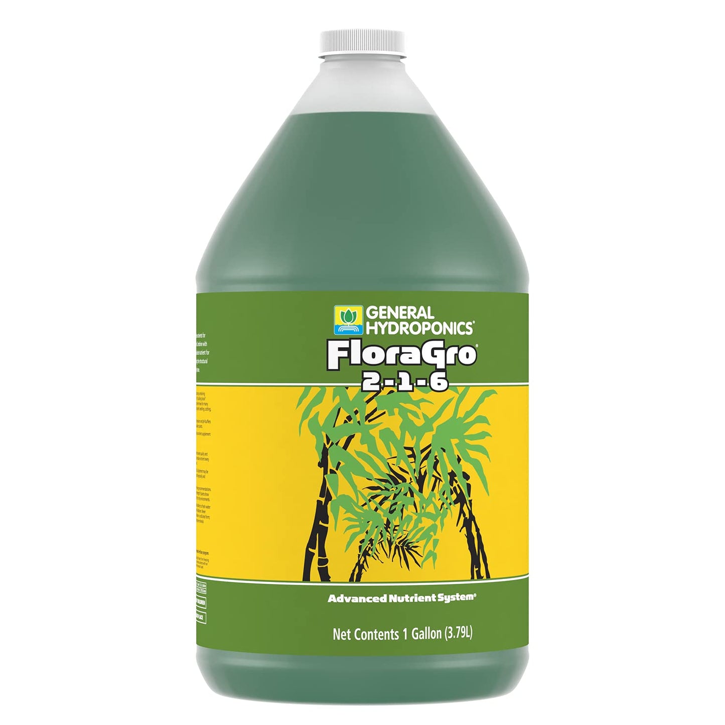 General Hydroponics FloraMicro 5-0-1, Use with FloraBloom & FloraGro For A Tailor-Made Nutrient Mix Ideal for Hydroponics, 1-Quart