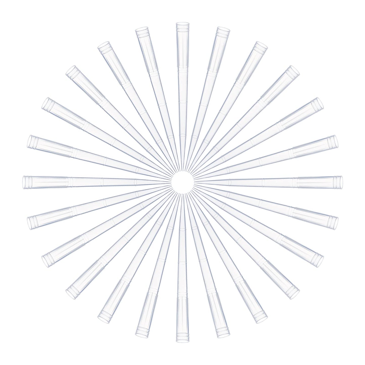 FOUR E'S SCIENTIFIC 10ml Pipette Tips Microchemical Disposable Liquid Pipettor Tips 10mL 100pcs Autoclavable Polypropylene (PP)