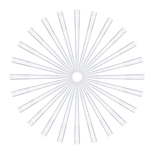 FOUR E'S SCIENTIFIC 10ml Pipette Tips Microchemical Disposable Liquid Pipettor Tips 10mL 100pcs Autoclavable Polypropylene (PP)