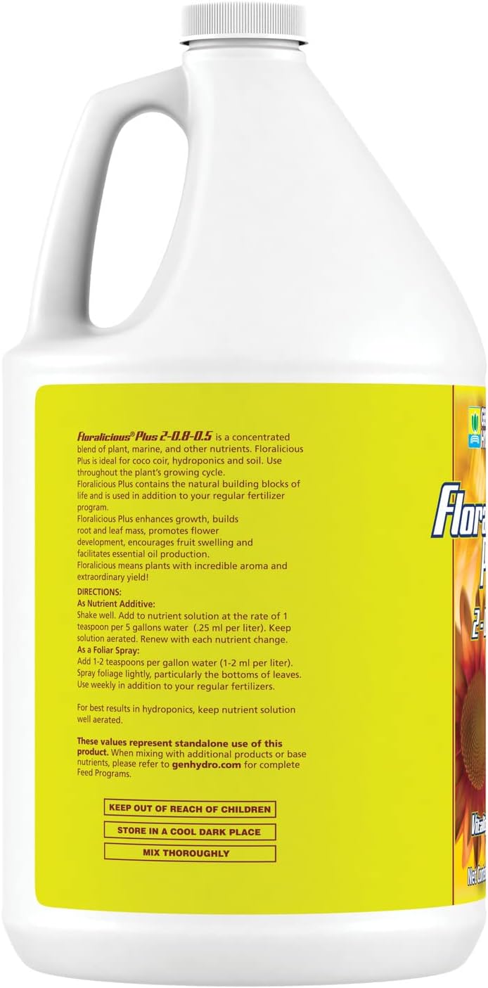 General Hydroponics Floralicious Plus Plant Nutrient