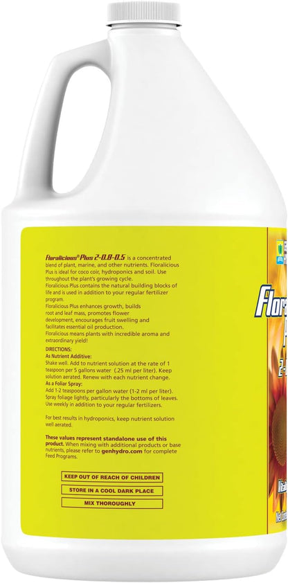 General Hydroponics Floralicious Plus Plant Nutrient