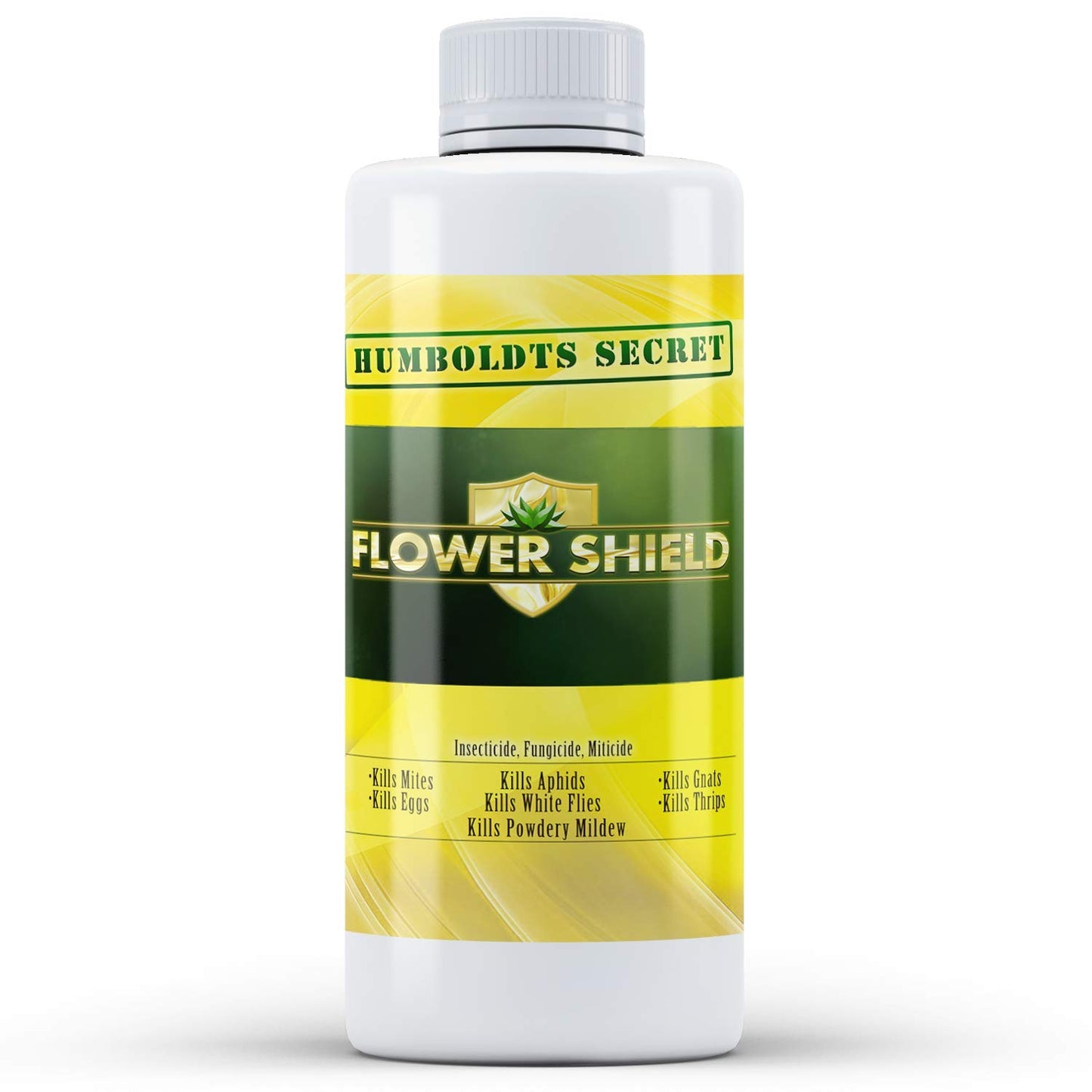 Humboldts Secret Flower Shield – Powerful Insecticide – Pesticide – Miticide – Fungicide – Bug Spray – Spider Spray – Plant and Flower Protection – Healthy Treatment for Pests and Fungus (32 Ounce)