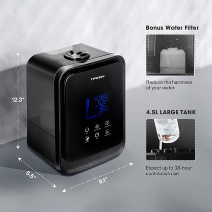 VIVOSUN Mist Humidifiers, Model and Capacity Options