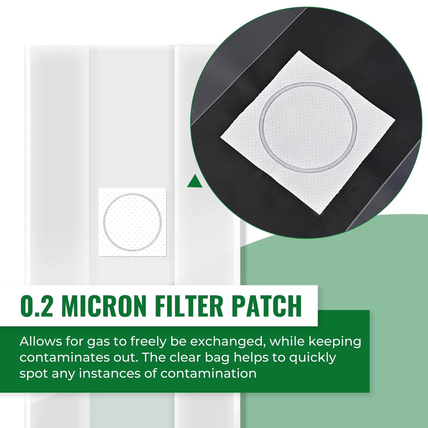 25 Packs 6 Mil Mushroom Grow Bags, Thick Spawn Bags 5" X 8" X 20" with 0.2 Micron Filter Breathable Autoclavable Durable Tear-Resistant