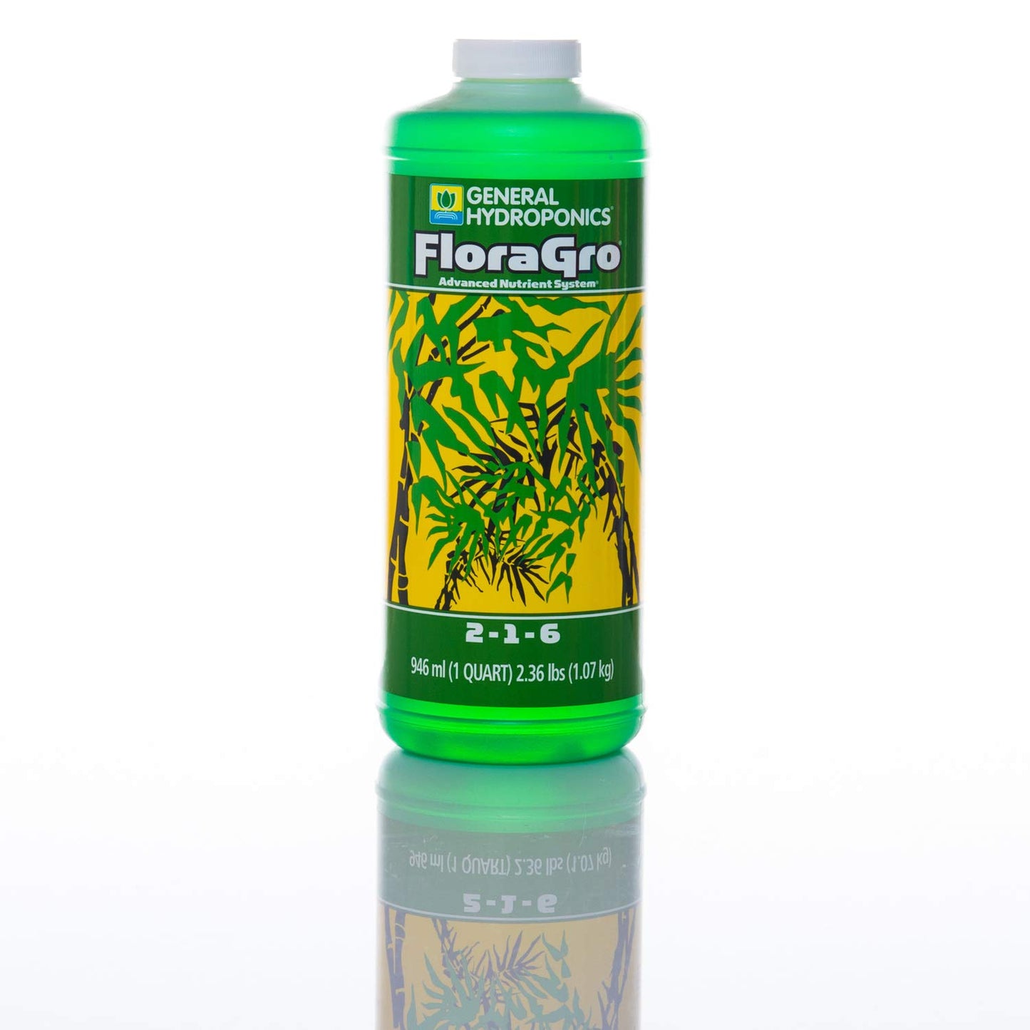 General Hydroponics FloraMicro 5-0-1, Use with FloraBloom & FloraGro For A Tailor-Made Nutrient Mix Ideal for Hydroponics, 1-Quart