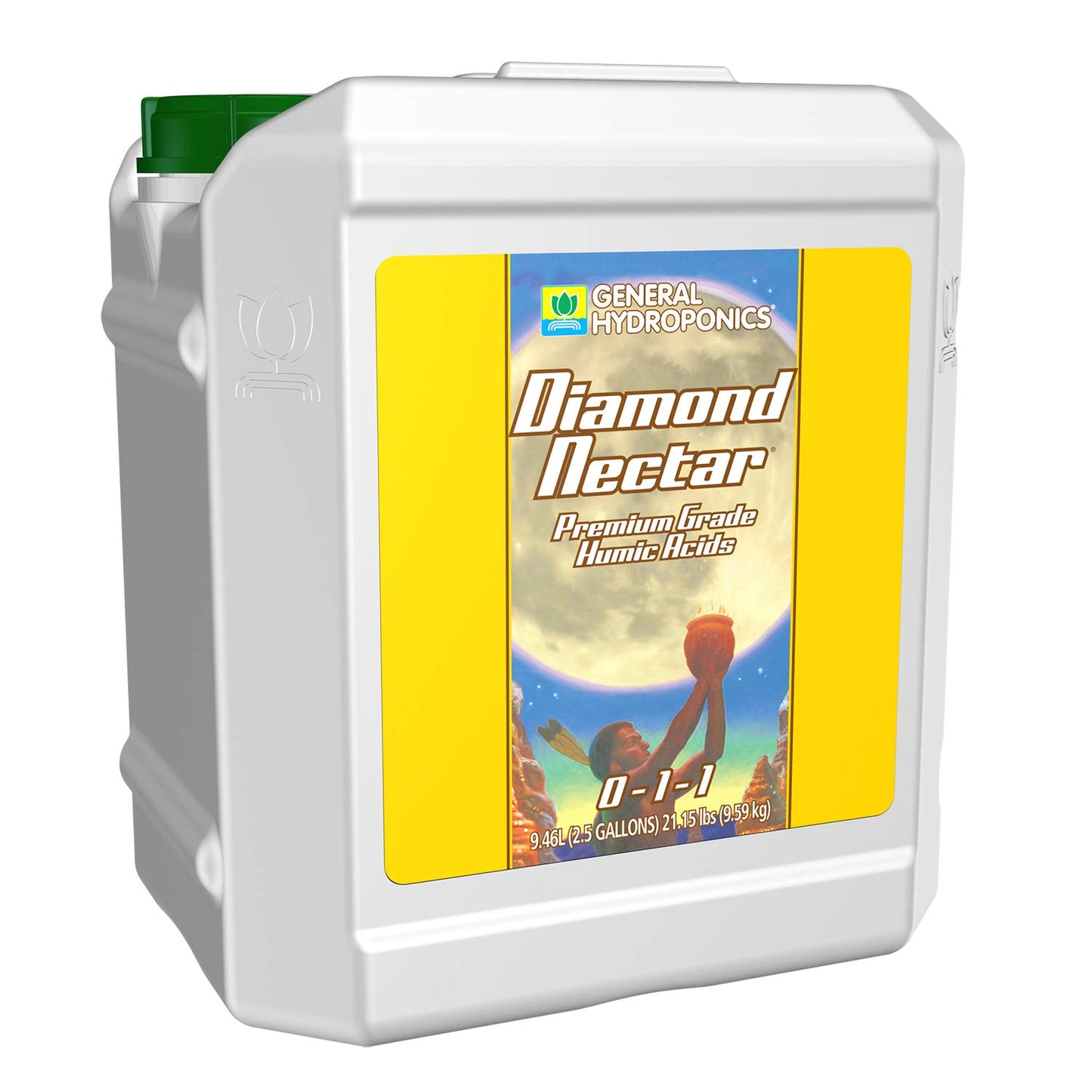 General Hydroponics Diamond Nectar, Nutrient Additive, 0-1-1, 1 qt.