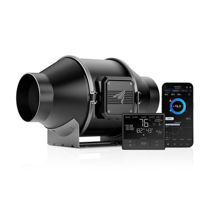 AC Infinity Inline Duct Fans with Controller Options