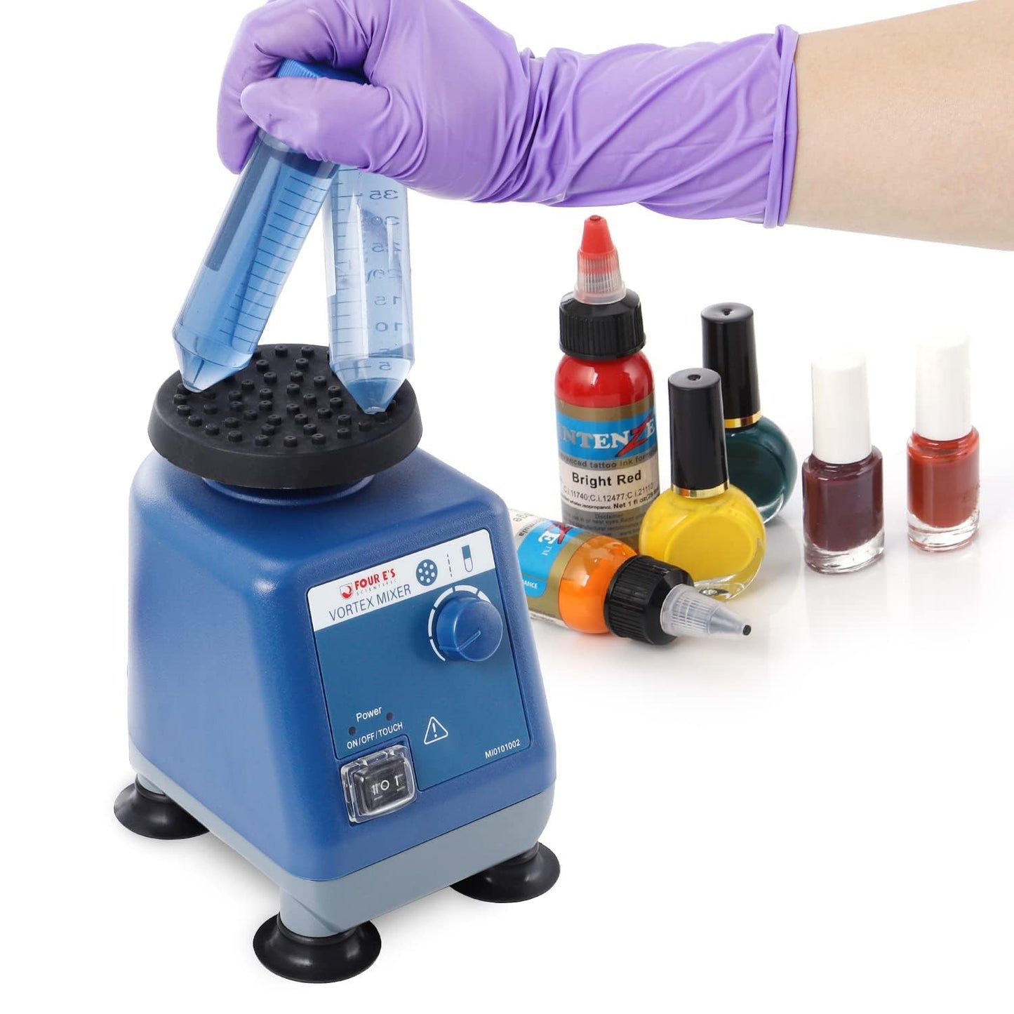 FOUR E'S SCIENTIFIC Platform Pad for Laboratory Vortex Mixer, Not Include Mixer, Model MI0101002-38