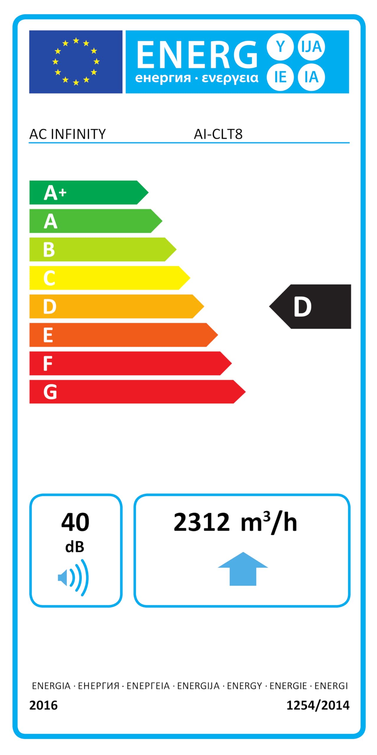 AC Infinity CLOUDLINE PRO T8, Quiet 8” Inline Duct Fan with Temperature Humidity VPD Controller, WiFi Integrated App Control - Ventilation Exhaust Fan for Heating Cooling, Grow Tents, Hydroponics