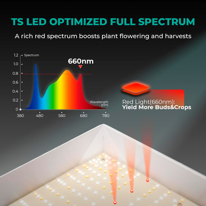 MARS HYDRO LED Grow Lights, Multiple Panel Sizes