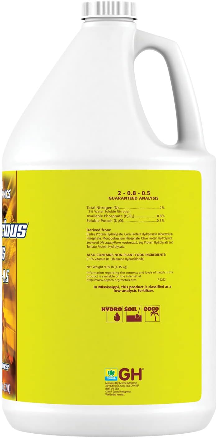 General Hydroponics Floralicious Plus Plant Nutrient