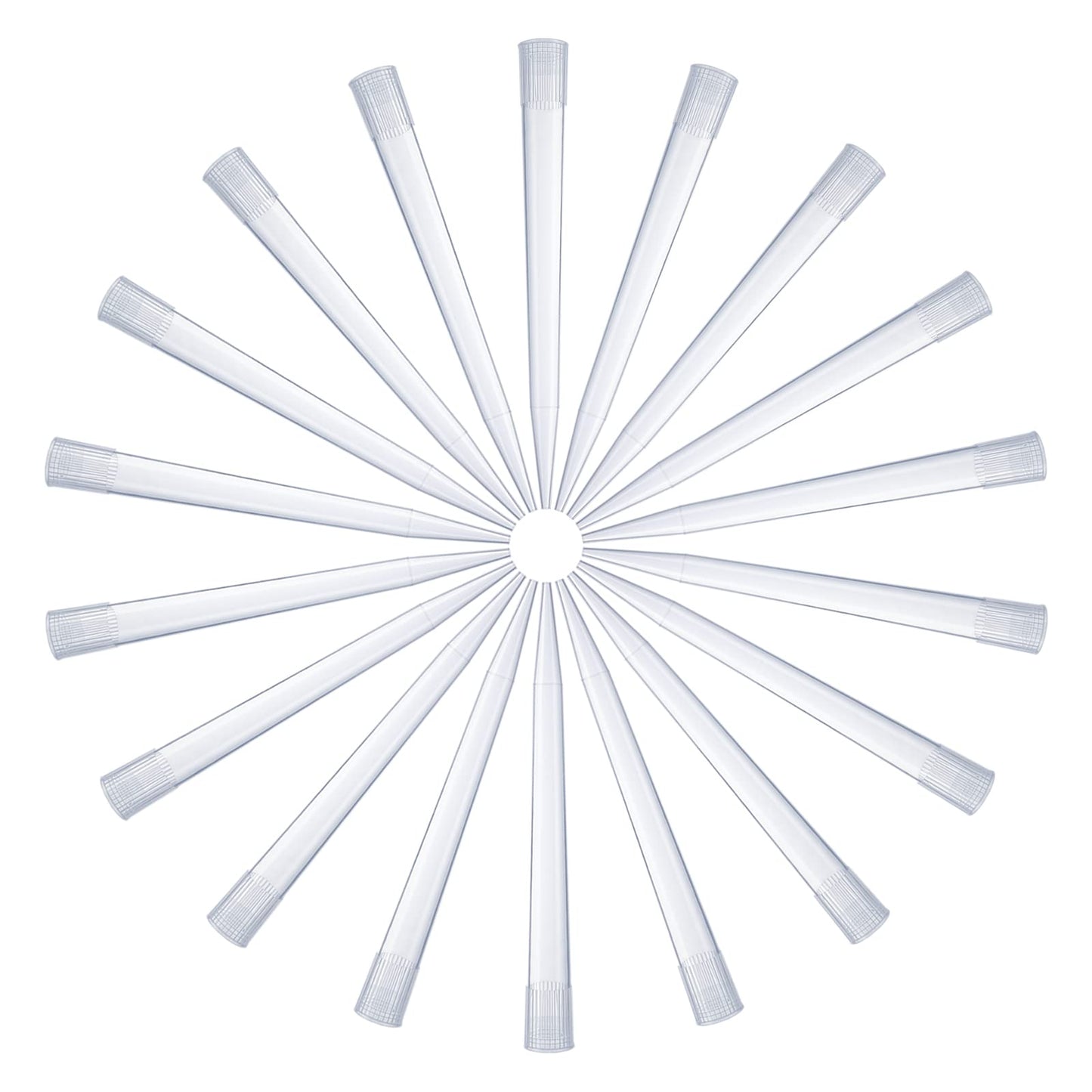 FOUR E'S SCIENTIFIC 10ml Pipette Tips Microchemical Disposable Liquid Pipettor Tips 10mL 100pcs Autoclavable Polypropylene (PP)