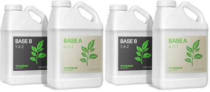 VIVOSUN Base A and B Liquid Nutrients, Size and Pack Options